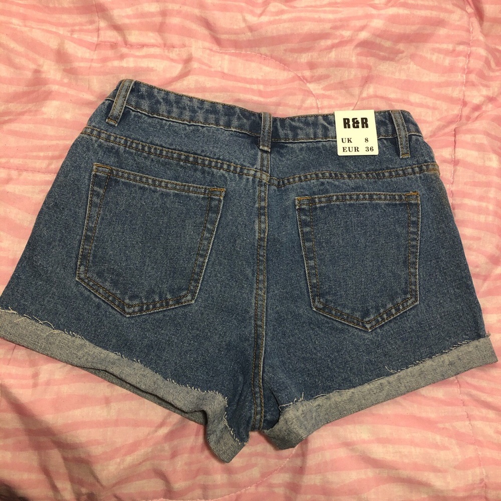 Pocketless denim shorts Nasty Gal - Picture 4 of 4